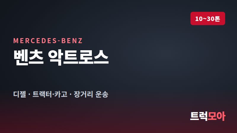 벤츠 악트로스