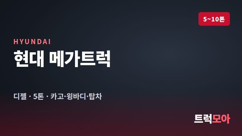현대 메가트럭